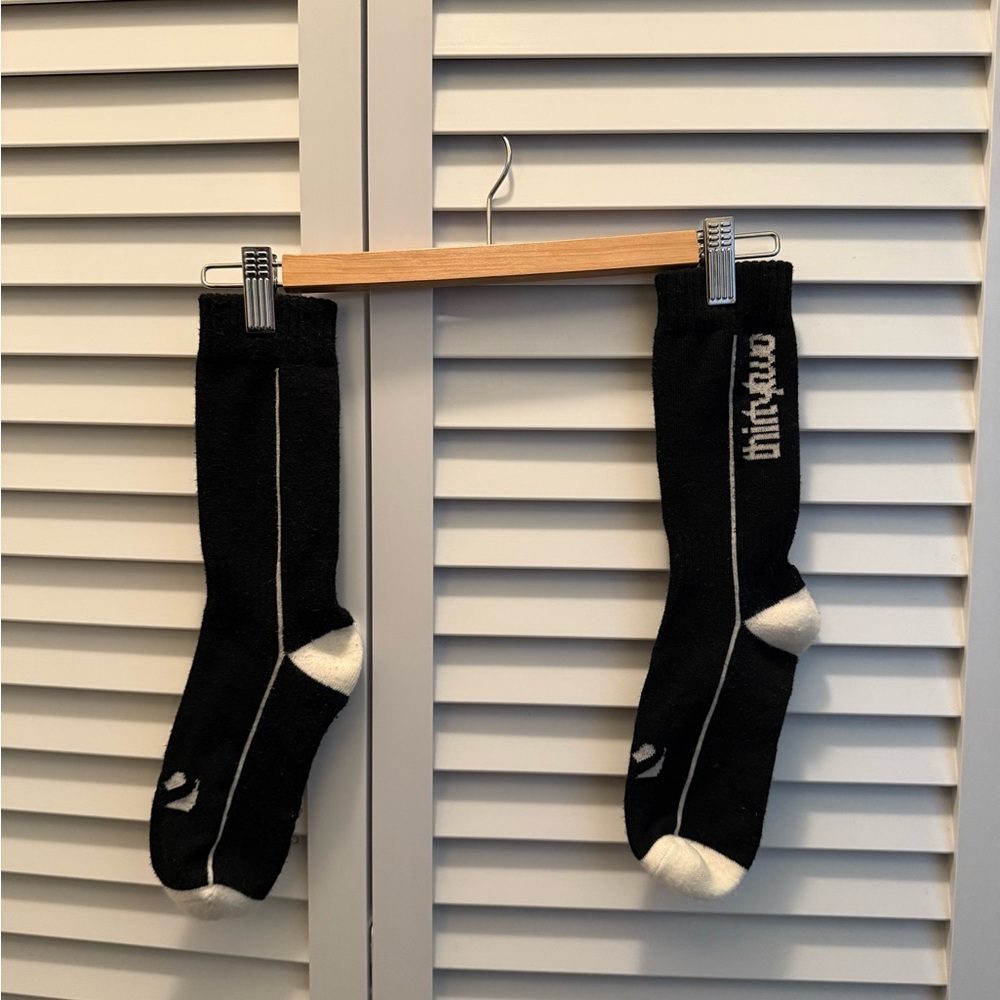 Stylish Black and White Socks